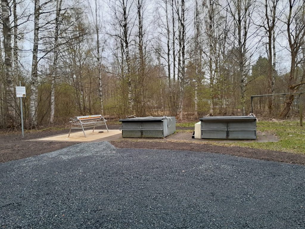 Kuva Jokisuuntien matopesupaikalta.