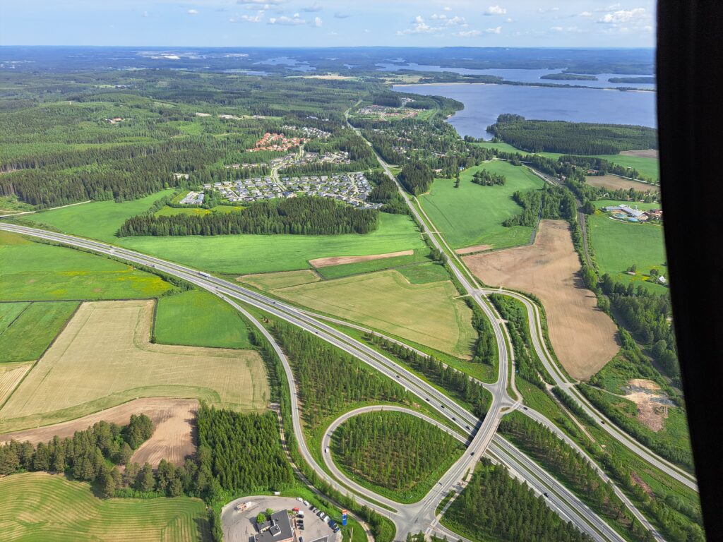 ilmakuva Konttihovin alueesta.