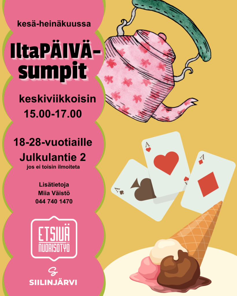 kuvituskuva iltapäiväsumpeista.