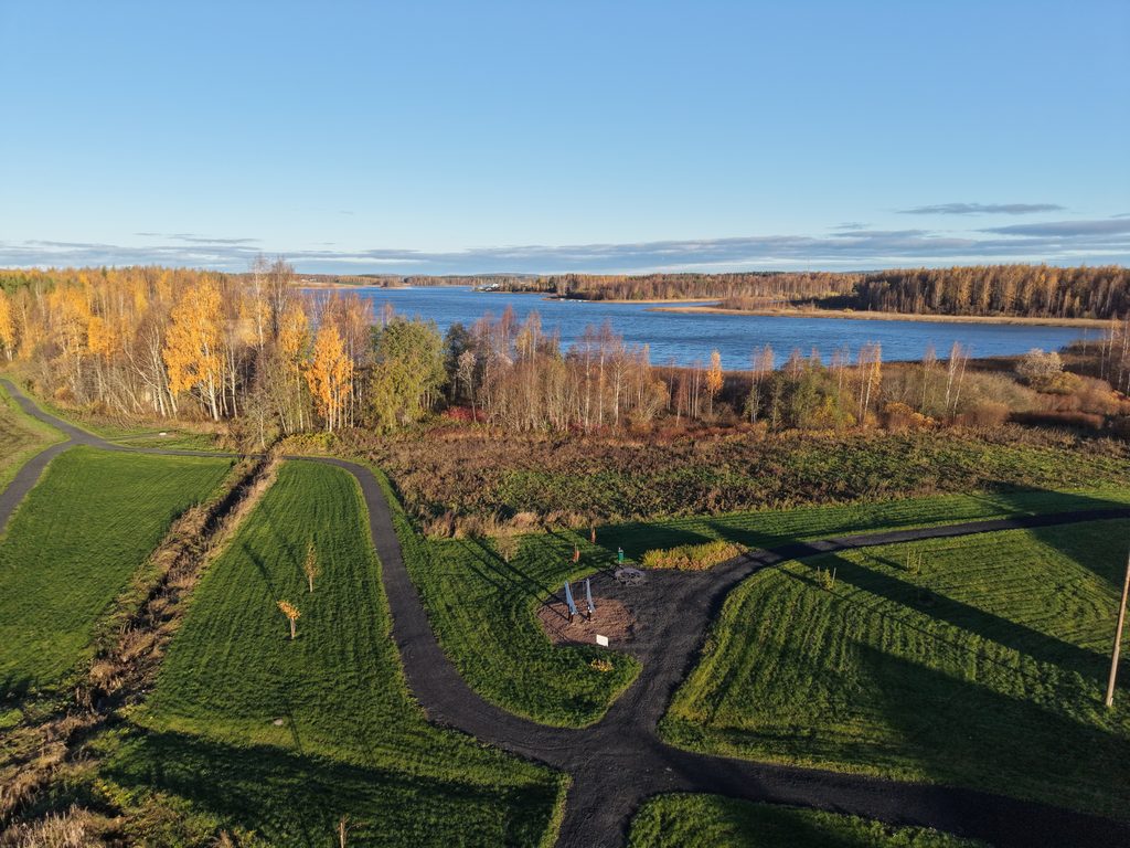 Ilmakuva Taivallahden puistosta